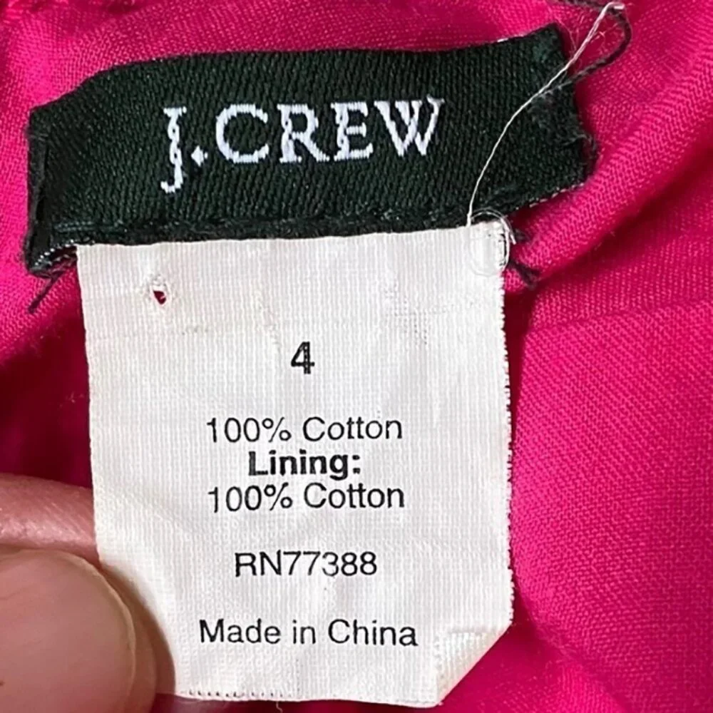 Crew Hot Pink Halter A-line Pinup dress​​​​​ - Picture 4 of 5